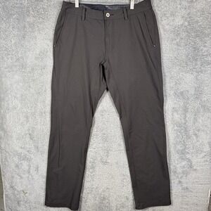 Lululemon ABC Pants Mens 34x34 Commission Warpstreme Pinstripe Trouser Chino
